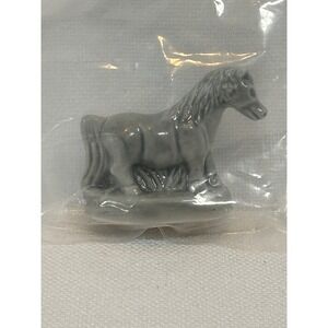 Wade Whimsies Red Rose Tea Porcelain Figurine Gray Pony Miniature Horse New